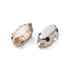 Oeil de cheval coudre sur strass&nbsp;RGLA-L028-08C-03