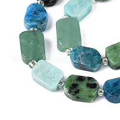 Colliers de perles en rubis naturel&nbsp;G-N358-02A-06