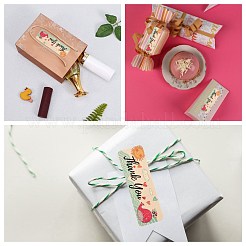 Geschenkanhänger aus Papier mit Walmuster&nbsp;DIY-C011-01C