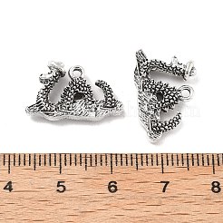 Pendenti in lega stile tibetano animali&nbsp;PALLOY-V007-01AS-07
