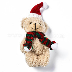 Polyester gefüllte Plüschbär Anhänger Dekorationen&nbsp;FIND-S324-005B
