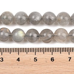 Natur Labradorit Perlen Stränge&nbsp;G-L654-O02-8mm