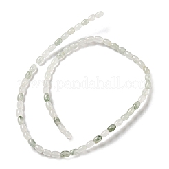 Abalorios naturales del jade hebras&nbsp;G-M420-J01-02