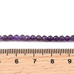 Natürlichen Amethyst Perlen Stränge&nbsp;G-F460-50-A