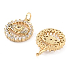 Pendentifs en laiton zircon cubique pavé&nbsp;KK-U009-10C-G