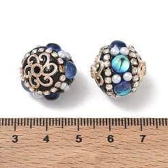Perline in ottone e ABS&nbsp;RE-CBAE318-02A