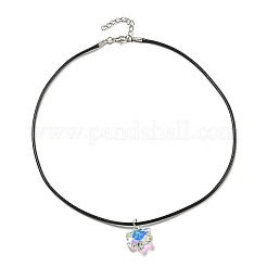 Collares de cordón encerado&nbsp;NJEW-P310-03P-01