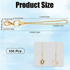 Sangles mobiles en corde polyester&nbsp;FIND-WH0050-40B