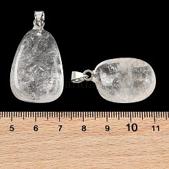 Anhänger aus natürlichem Quarzkristall&nbsp;GG-K002-06Q