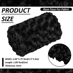 1 Stück Polyester-Plüschstoff&nbsp;AJEW-BC0009-99A