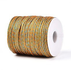 Cordón trenzado metálico de nailon&nbsp;OCOR-N009-01B