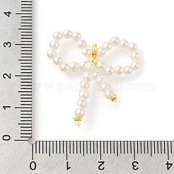 Anhänger aus ABS-Kunststoffperlen&nbsp;KK-S396-34G