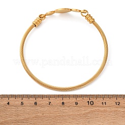 Bracelets religieux en acier inoxydable 304 pour femmes&nbsp;BJEW-K280-01G