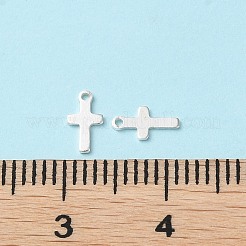 925 Kreuzketten-Verlängerungstropfen aus Sterlingsilber&nbsp;STER-P053-04S