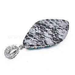 Fimo Strass Anhänger&nbsp;RB-S056-16A-P