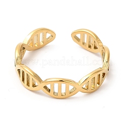 Anillo de acero inoxidable con revestimiento iónico (IP) 201&nbsp;RJEW-E063-01G