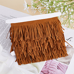 5 Yards Quastenbesatz aus Wildlederimitat&nbsp;DIY-GF0008-64