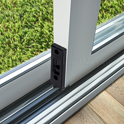 2 paio di serrature per finestre in plastica&nbsp;KY-GF0001-26A