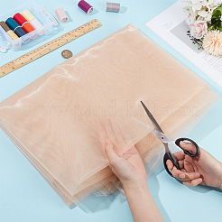Tejido de malla de poliéster&nbsp;DIY-WH0698-014A-02