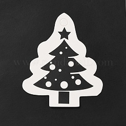 Schede display per orecchini in carta a tema natalizio con foro per appenderle&nbsp;EDIS-E011-02C