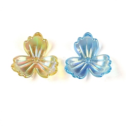 Capuchon de perles acryliques à placage uv&nbsp;OACR-B025-01A