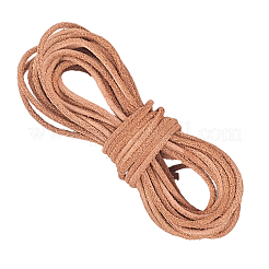 Cordon en cuir de vache givré à faire soi-même de 5 m&nbsp;OCOR-GF0004-97B-04