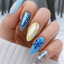 Plantillas de arte de uñas diy de acero inoxidable&nbsp;MRMJ-WH0092-198