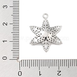 Pendentifs en zircone cubique clair en laiton&nbsp;LS-KK-Z061-09P-02