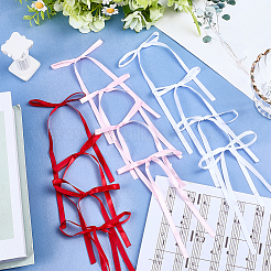 50 Stück Polyester-Schleife für Partydekoration&nbsp;DIY-GF0011-78B