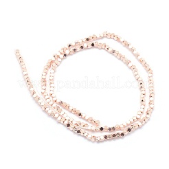 Electroplate non magnetici ematite sintetico fili di perline&nbsp;G-L485-10B-LRG