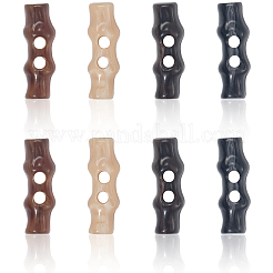 16pcs 4 Farben Harzknöpfe&nbsp;FIND-GF0008-25