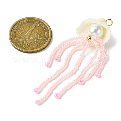 Große Anhänger aus natürlicher Muschelschale&nbsp;PALLOY-MZ00298-03