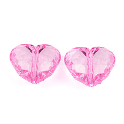 Perles en acrylique transparente&nbsp;X-PL318Y-4