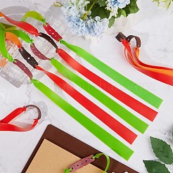 10 pieza de goma elástica de 2 colores compatible con catapulta de cuero PU&nbsp;FIND-GF0004-76