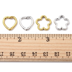 100 Stück 4-teilige Legierungsperlenrahmen im tibetischen Stil&nbsp;FIND-FS0001-74