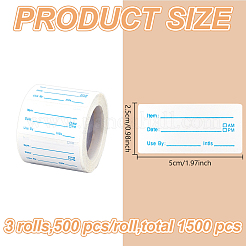 500 adesivo in rotolo rettangolare&nbsp;DIY-WH0152-935A
