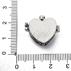 Messing Emaille Medaillon Anhänger&nbsp;KK-F894-15P-03