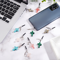 10 Stück mobile staubdichte Kunststoffstecker&nbsp;HJEW-AB00059