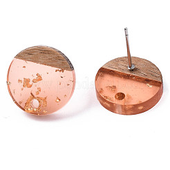 Risultati per orecchini a bottone in resina trasparente e legno di noce&nbsp;MAK-N032-007A-F04