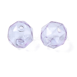 Perle di vetro trasparente&nbsp;GLAA-A041-01A-06