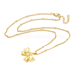Collane a catena marciapiede ottone&nbsp;NJEW-M220-03A-G
