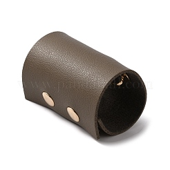 Manchette de cheveux de support de queue de cheval pliable en cuir pu&nbsp;OHAR-WH0021-28A
