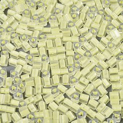 Perles de rocaille en verre dépoli de qualité A de FGB&nbsp;SEED-Q040-04A-11