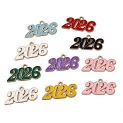 10 Stück Alu-Emaille-Anhänger&nbsp;PALLOY-D314-07KCG