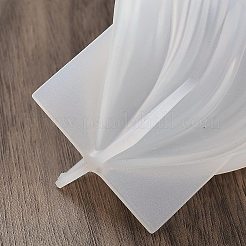 Moules en silicone pour bougies en forme de larme torsadée&nbsp;LS-DIY-G113-06A