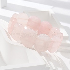 Bracelets extensibles en perles de verre faites à la main pour hommes et femmes&nbsp;BJEW-G738-01B-07