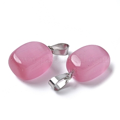 Pendentifs en œil de chat&nbsp;CE-P003-01P-11