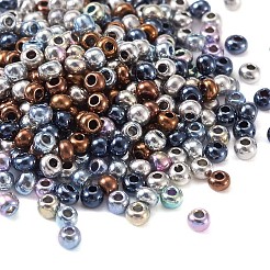 12/0 galvanisierte Glassaatperlen der Klasse a&nbsp;SEED-CD0001-01