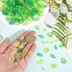 600pcs 10 Arten transparente Acrylanhänger&nbsp;OACR-PA0001-48