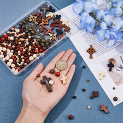 Kits de accesorios para hacer joyas con forma de cruz&nbsp;DIY-DC0002-93